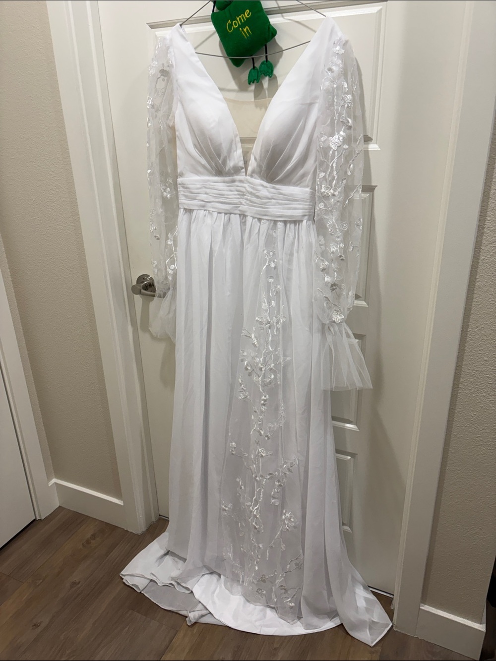 Cherry Blossom Wedding Dress
